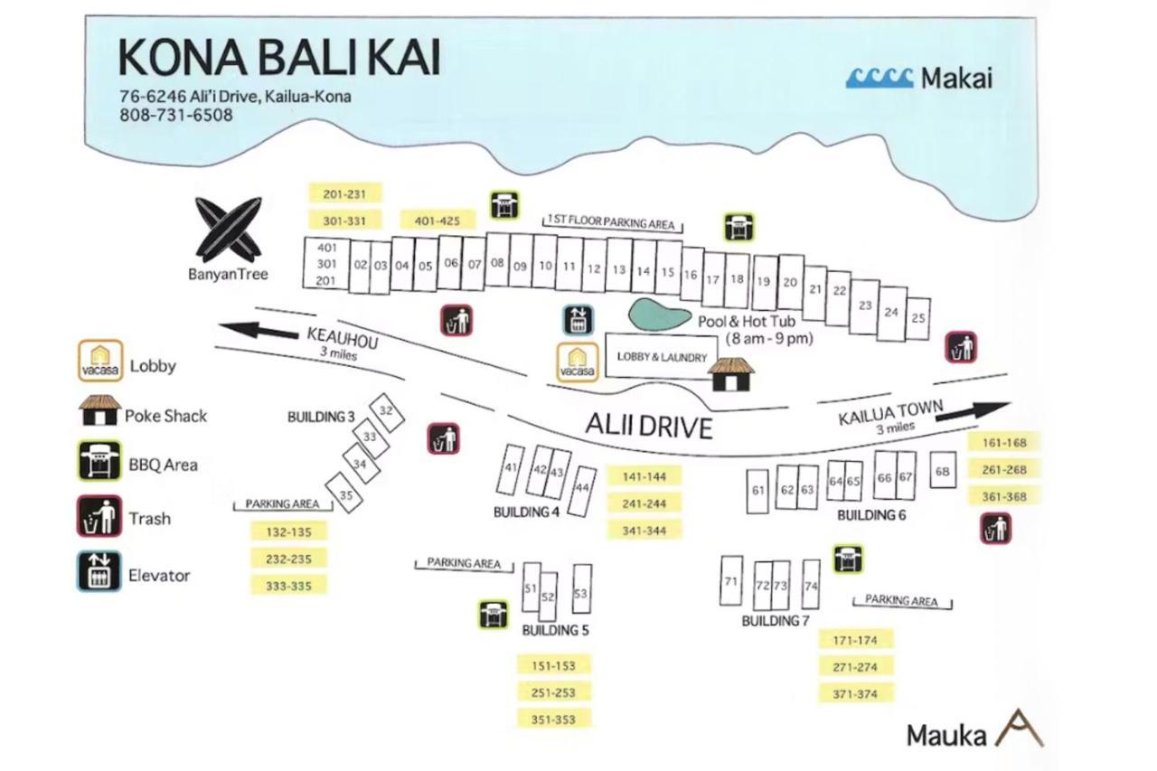 Kona Bali Kai #319 Apartment Kailua-Kona Bagian luar foto